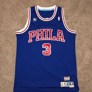 Authentic Allen Iverson 76ers Jersey